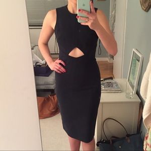 Elizabeth and James Navy Dress